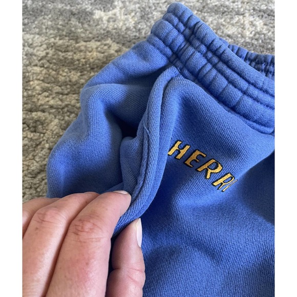 Cherry LA Los Angeles Mens S Shorts Blue Drawstring Pockets Logo New M9 - Picture 8 of 11